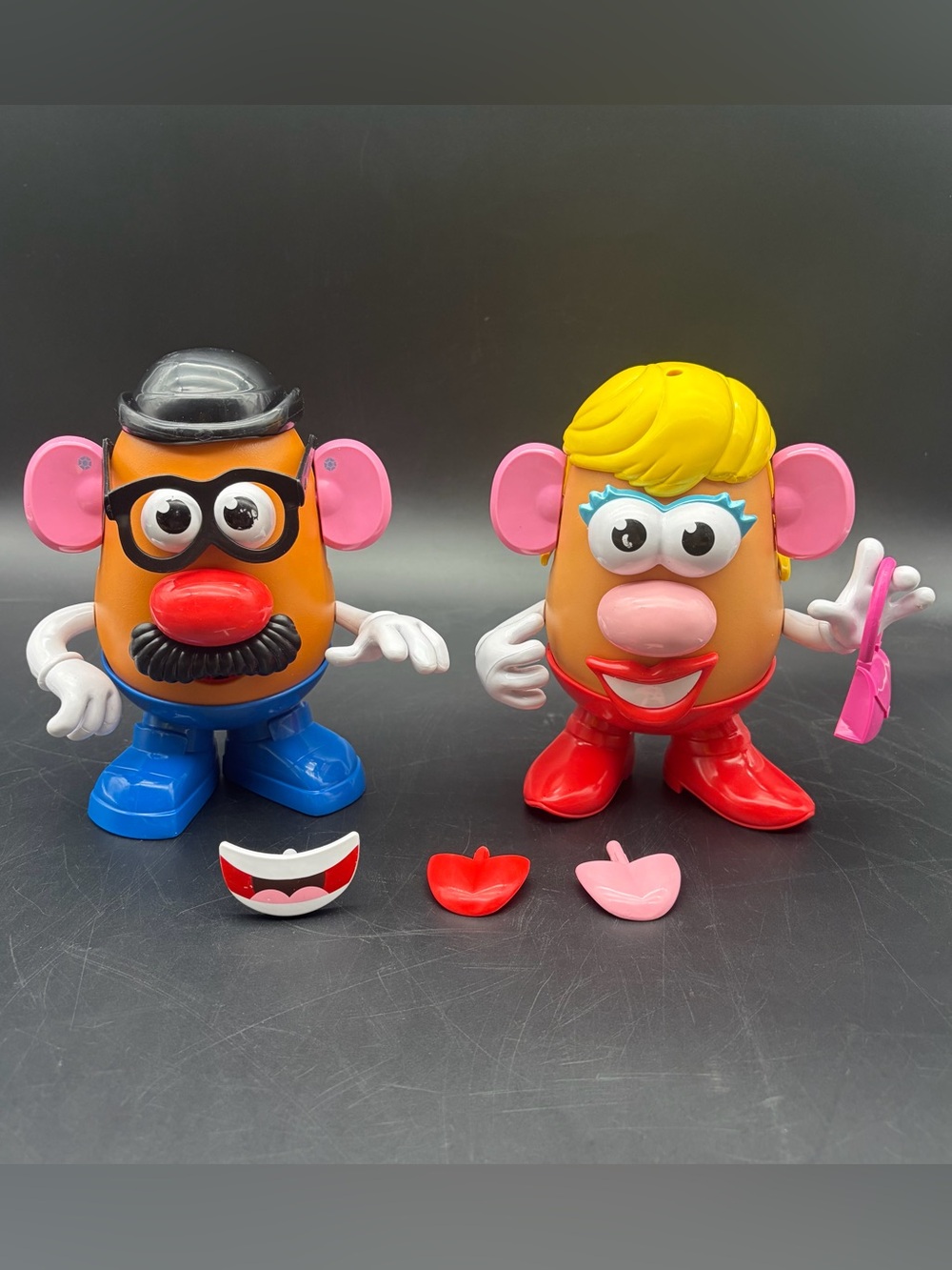 Mr & Mrs Potato Head 2010 Hasbro Playskool Figures Accessories Lot 25 Pieces